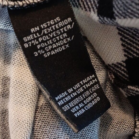 R & K Black and White Plaid Dress - Picture 8 of 10